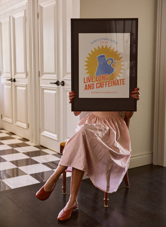Live Long and Caffeinate, Poster